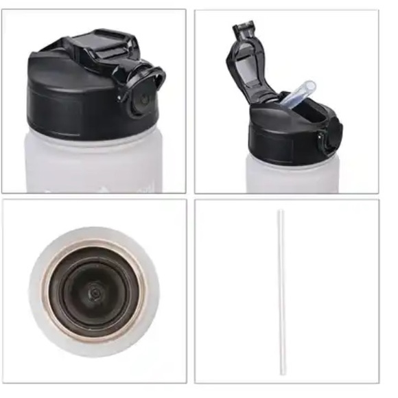 NEW set of 3 motivational water/sport bottles. Unisex - Picture 6 of 11